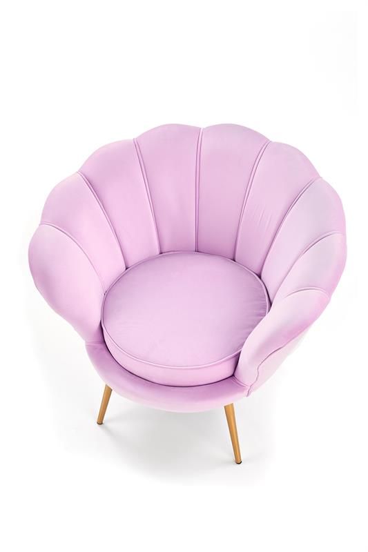 кресло halmar amorino, фиолетовый