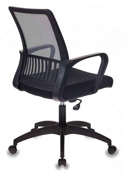 кресло бюрократ mc-201/dg/tw-11 спинка сетка серый tw-04 сиденье черный tw-11