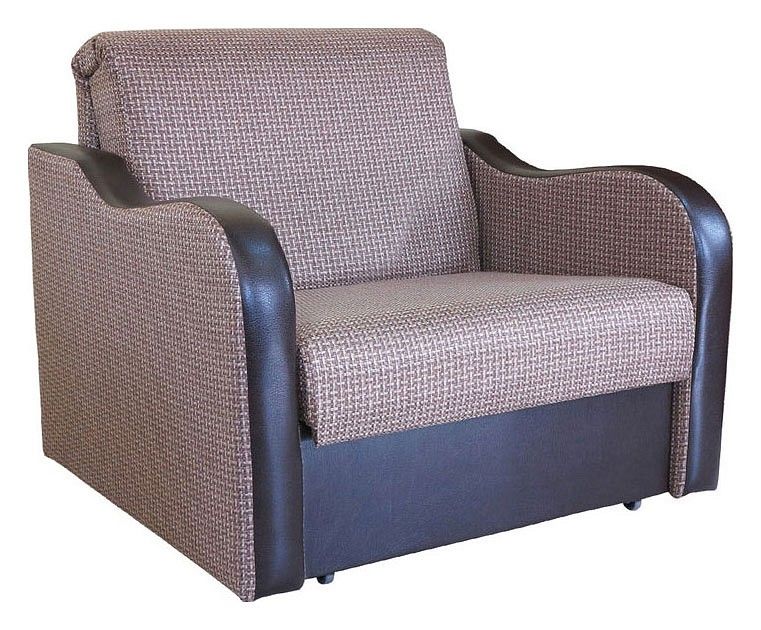 кресло кровать шарм-дизайн коломбо рогожка коричневый