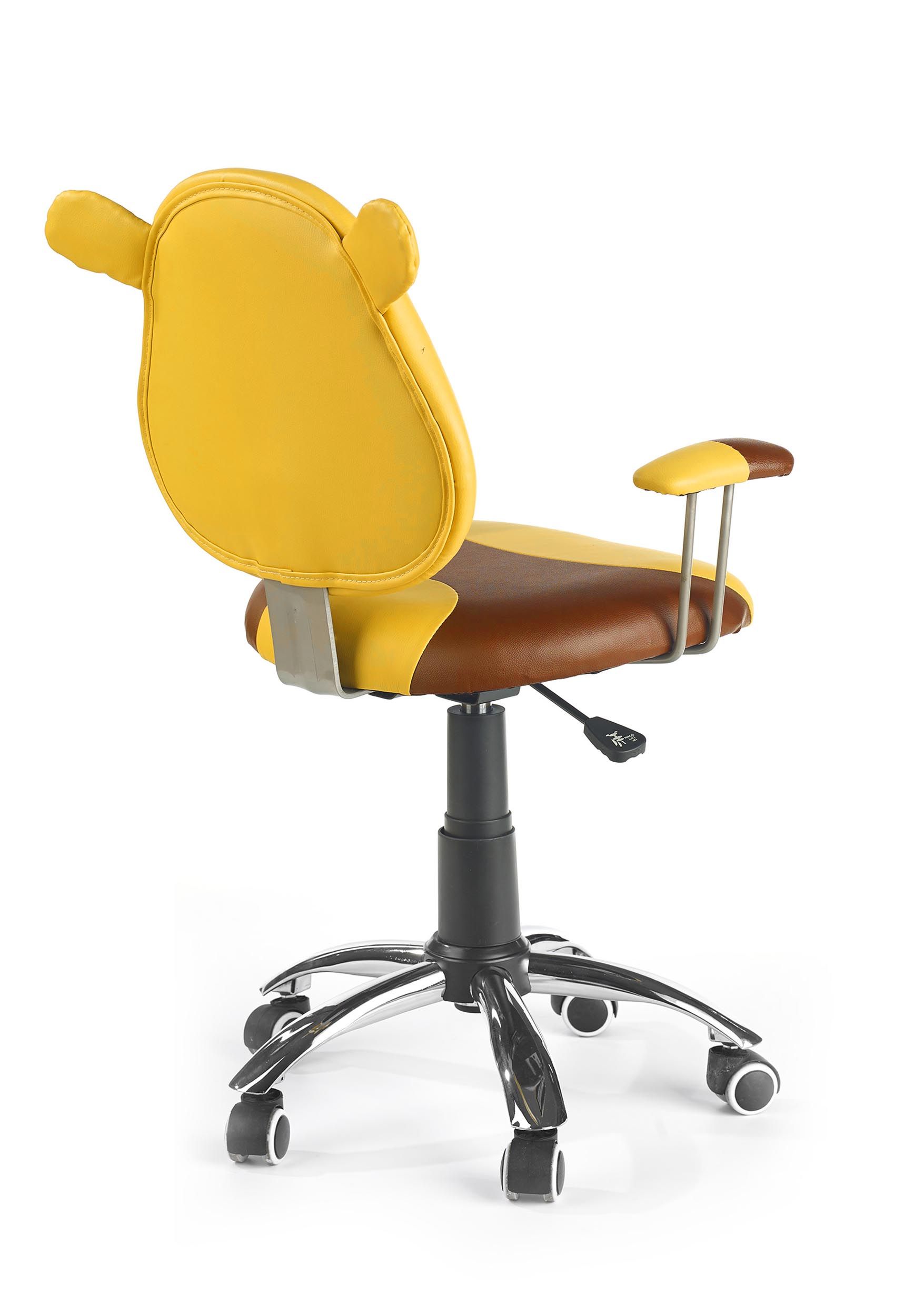 компьютерное кресло halmar kubus, желтый