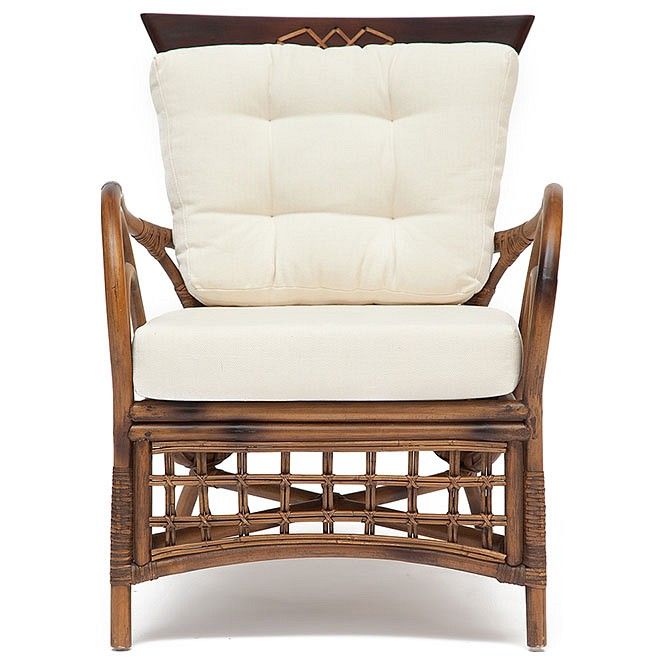 кресло secret de maison kavanto  натуральный ротанг, 70*74*90 см, коричневый античный / brown antique