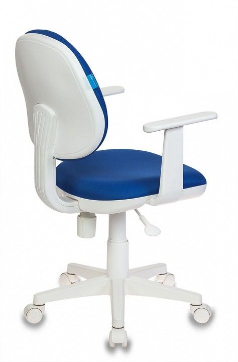 кресло бюрократ ch-w356axsn/15-10 темно-синий 15-10 (пластик белый) (813103)