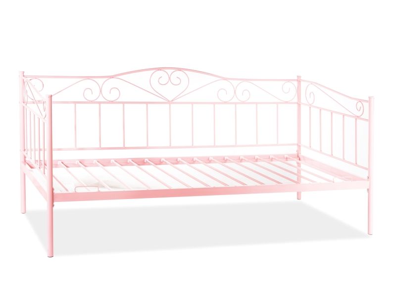 кровать signal birma 90x200, розовый