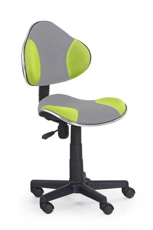 компьютерное кресло halmar flash 2, серый - зеленый