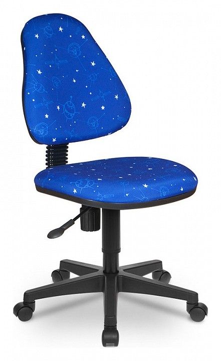 кресло детское бюрократ kd-4/cosmos синий космос cosmos