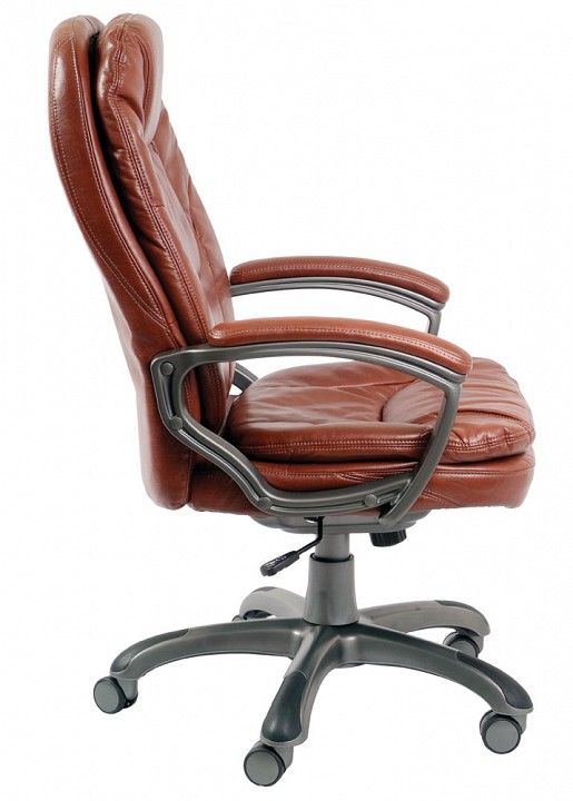 кресло компьютерное ch-868axsn коричневое ()