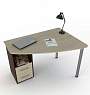 письменный угловой стол сокол кст-102 bms