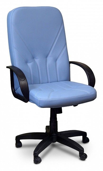 кресло компьютерное менеджер кв-06-110000_0420 голубой