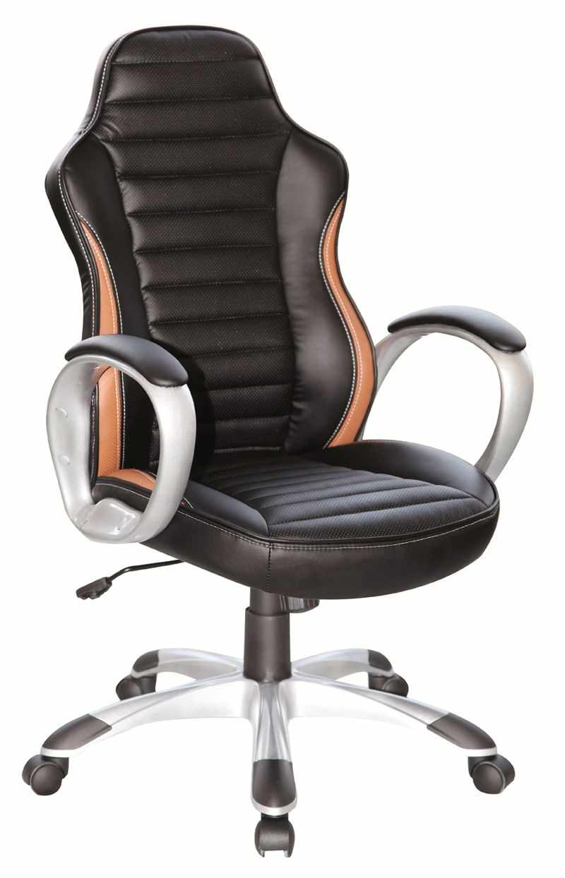 компьютерное кресло signal q-112, черный - коричневый