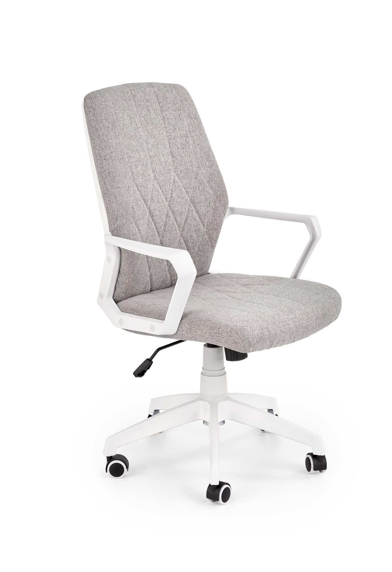 компьютерное кресло halmar spin 2, светло-серый