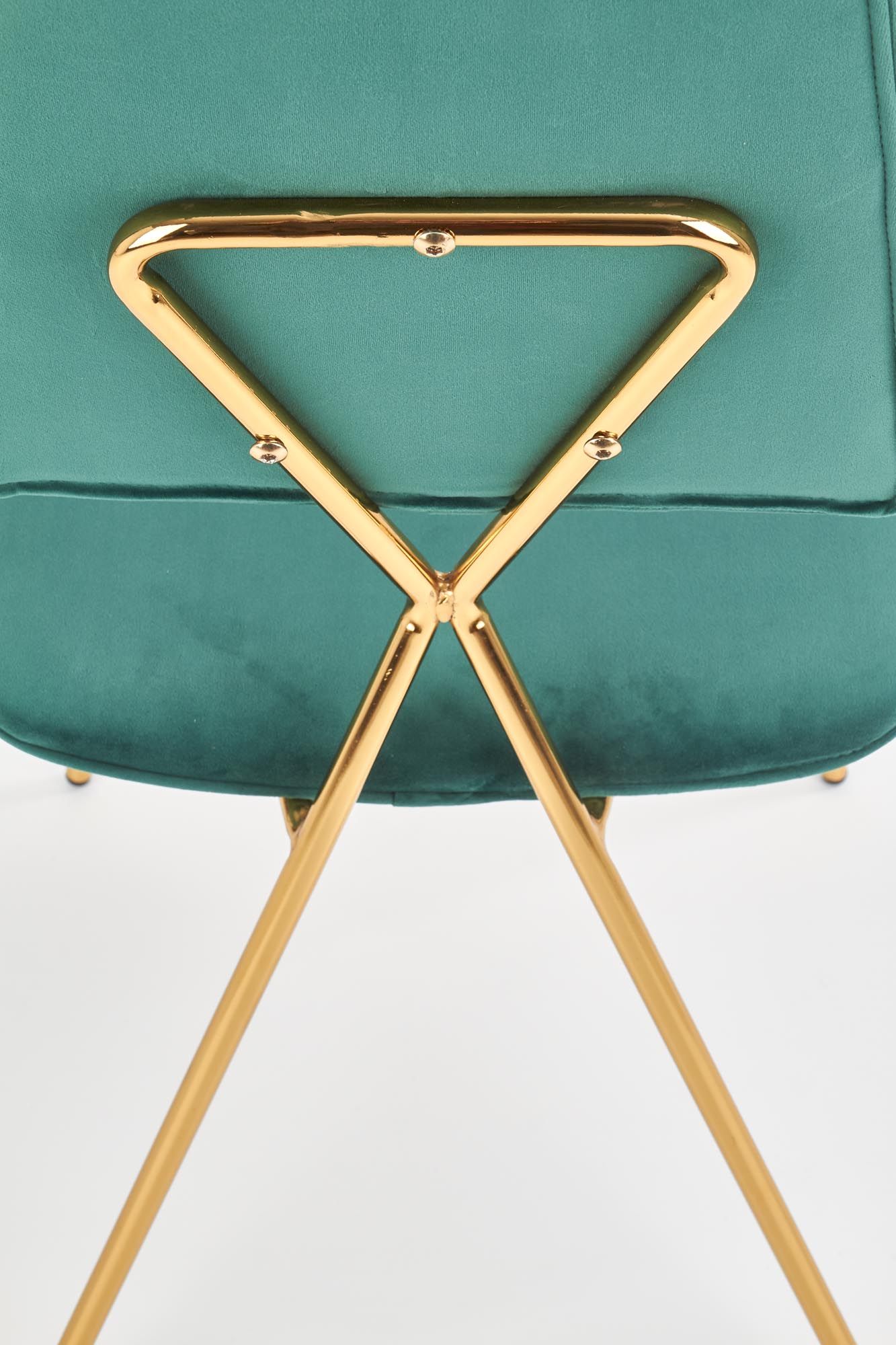 стул halmar k411, темно-зеленый