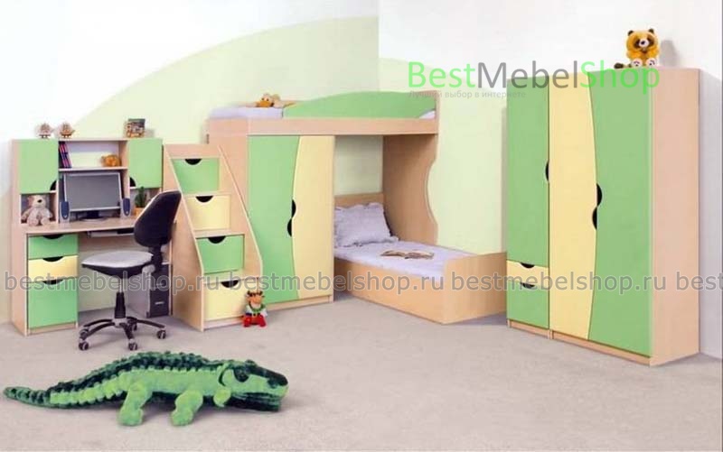 детская спальня саванна bms