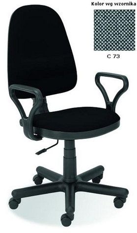 bravo krzeslo biurowe c-73 (1p=1szt) szary