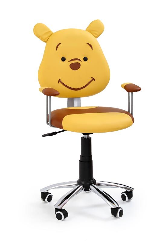 компьютерное кресло halmar kubus, желтый