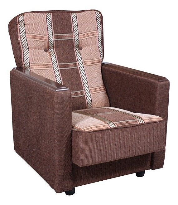 кресло шарм-дизайн классика д шенилл коричневый