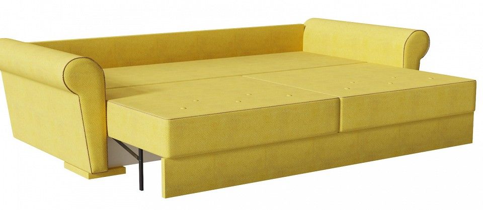 диван прямой челси yellow пантограф (велюр, желтый) 255/90/