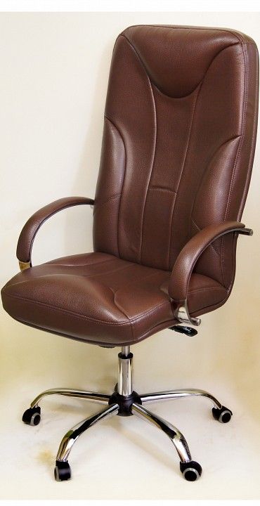 кресло компьютерное нэкст кв-13-131112_koss11 шоколад темно-коричневый