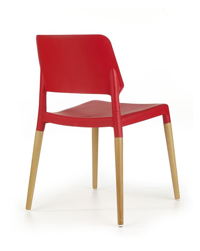 k163 krzeslo czerwony (1p=4szt)