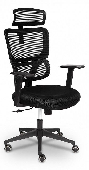 кресло mesh-5 ткань, черный