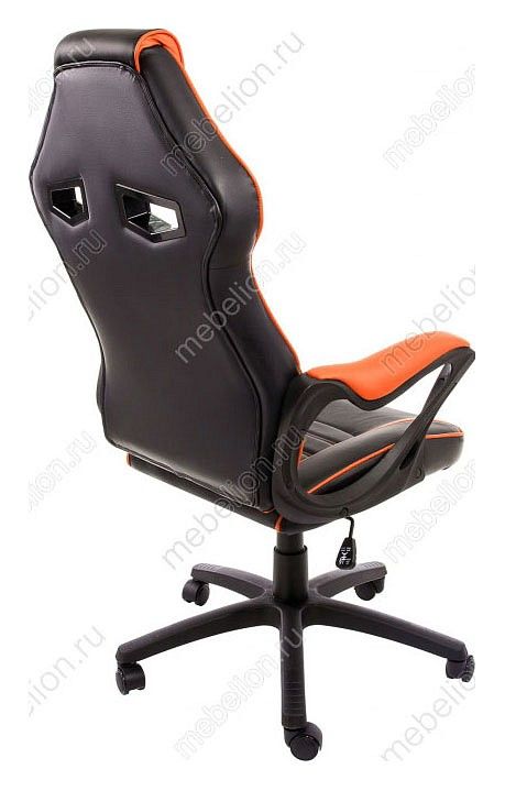 компьютерное кресло monza черное / оранжевое