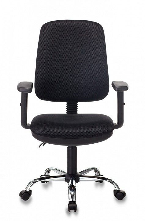 кресло бюрократ t-620sl/black черный tw-11 крестовина хром