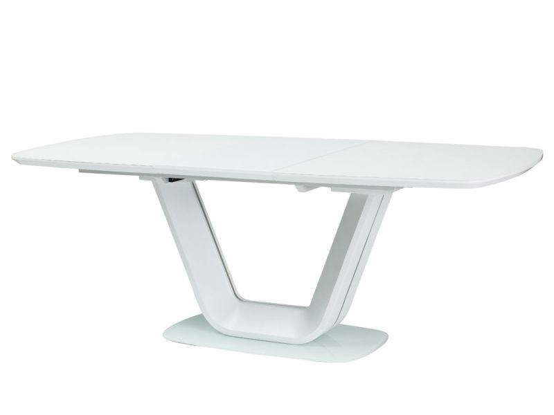 стол раскладной signal armani, белый, 140(200)x90