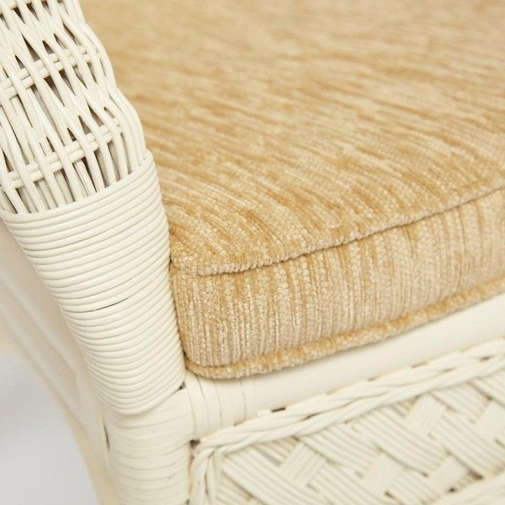 комплект обеденный andrea ( стол + 4 кресла ) tch white (белый), ткань рубчик, цвет кремовый