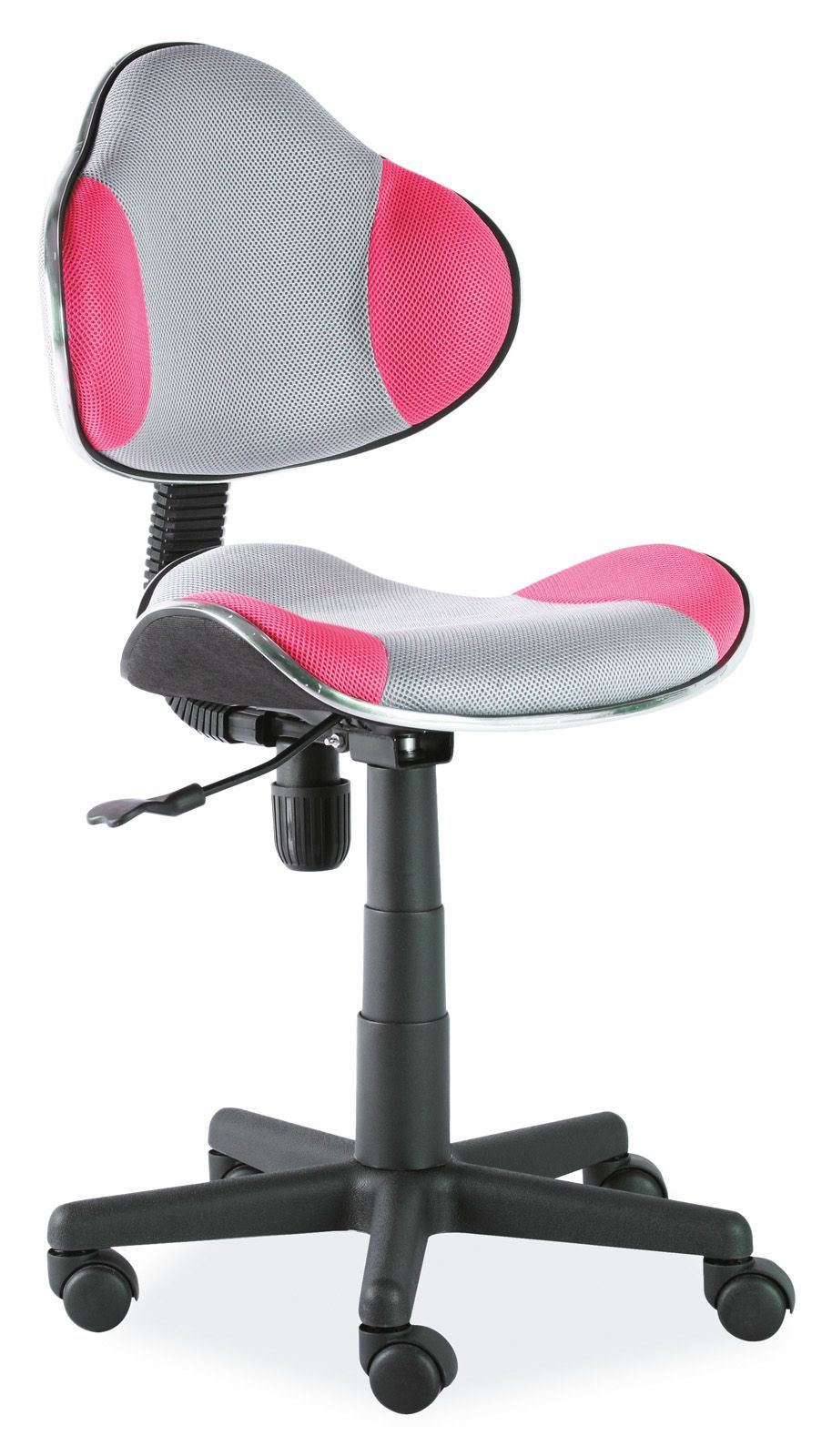 компьютерное кресло signal q-g2, розовый - серый