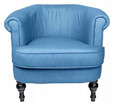 Кресло Charlotte Bronte Светло-синее DG-F-ACH500-4