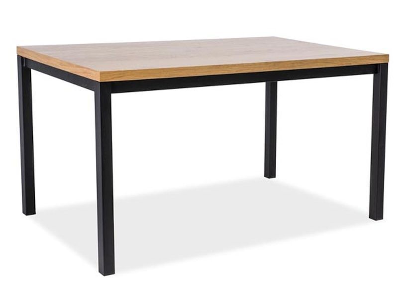 стол прямоугольный signal normano, шпон натурального дуба,  180x90