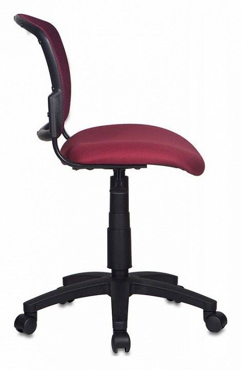 кресло бюрократ ch-296/dc/15-11 спинка сетка темно-бордовый сиденье бордовый 15-11