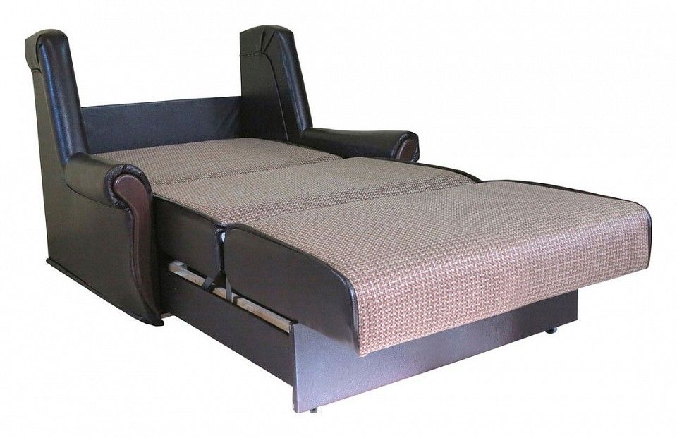 кресло кровать шарм-дизайн аккорд м шенилл серый