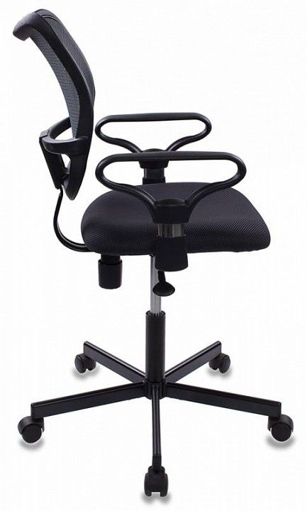 кресло бюрократ ch-799m/dg/tw-12 спинка сетка темно-серый сиденье серый tw-12 крестовина металл