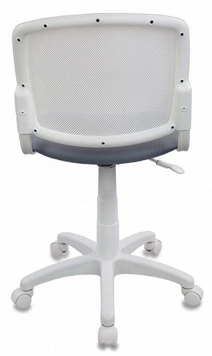 кресло детское бюрократ ch-w296nx/15-48 спинка сетка белый tw-15 сиденье серый 15-48