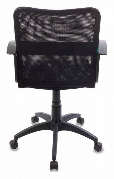 кресло бюрократ ch-590/black спинка сетка черный сиденье черный искусственная кожа