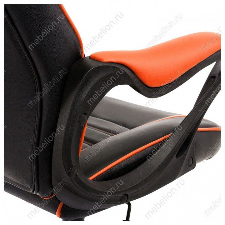 компьютерное кресло monza черное / оранжевое