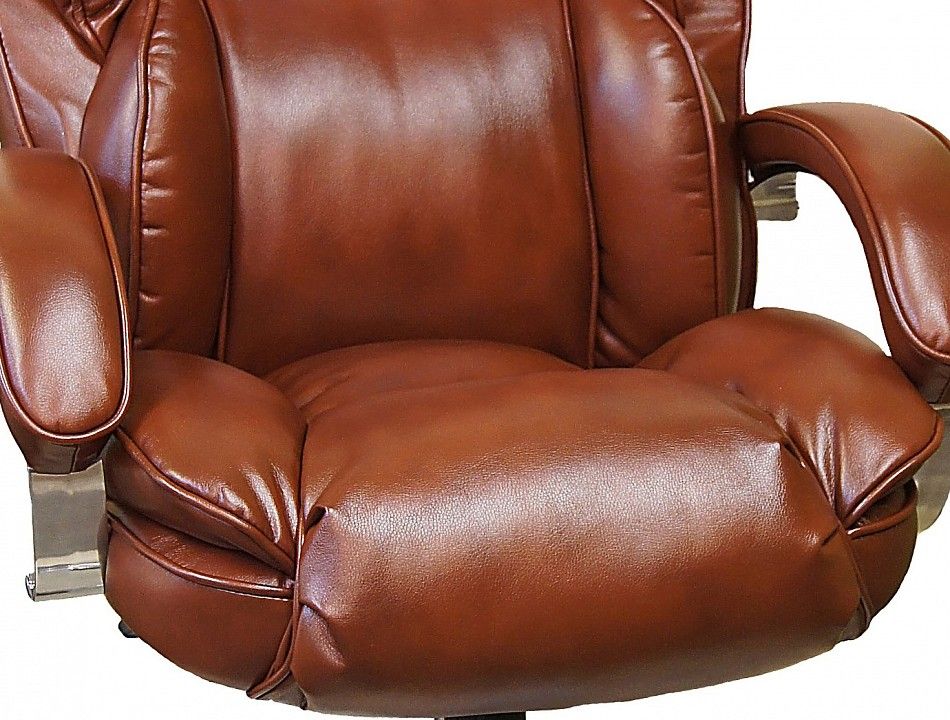 кресло компьютерное барон кв-12-131112_0468 коричневый