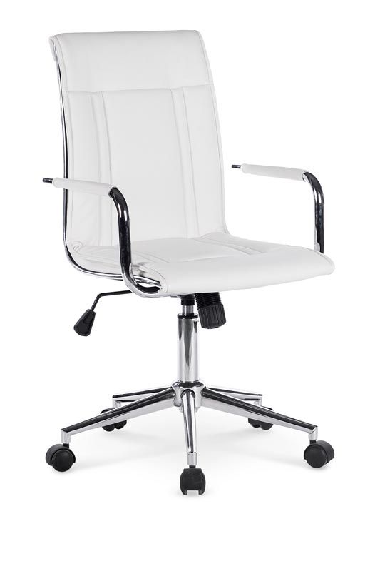 компьютерное кресло halmar porto 2, белый