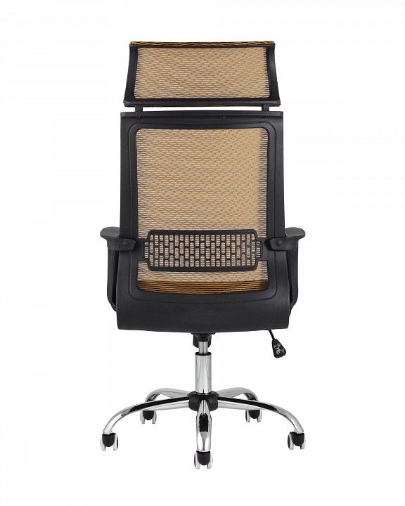 кресло офисное topchairs style, оранжевое