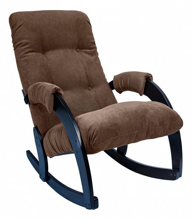 кресло-качалка ми модель 67 венге, ткань verona brown