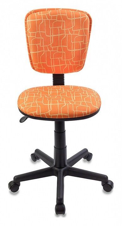 кресло детское бюрократ ch-204nx/giraffe оранжевый жираф