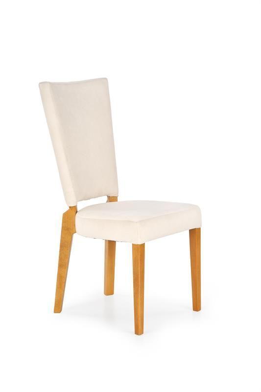 стул halmar rois (дуб медовый, ткань кремовый)