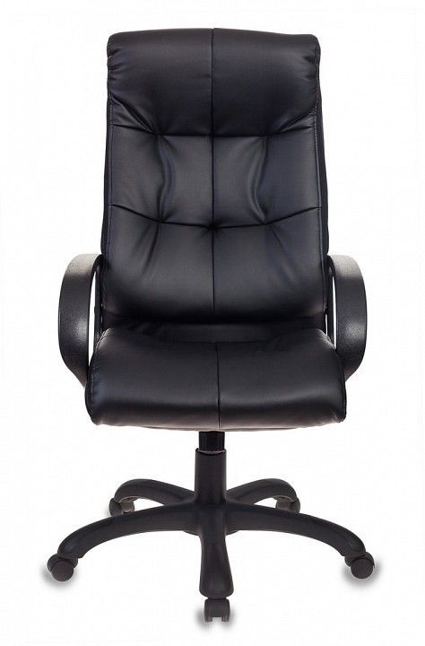 кресло руководителя бюрократ ch-824b/lblack черный искусственная кожа