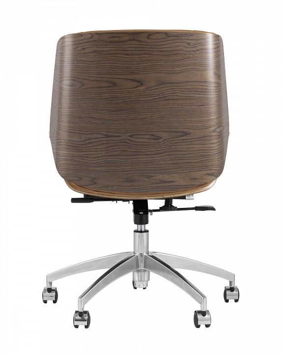 кресло офисное topchairs crown, коричневое