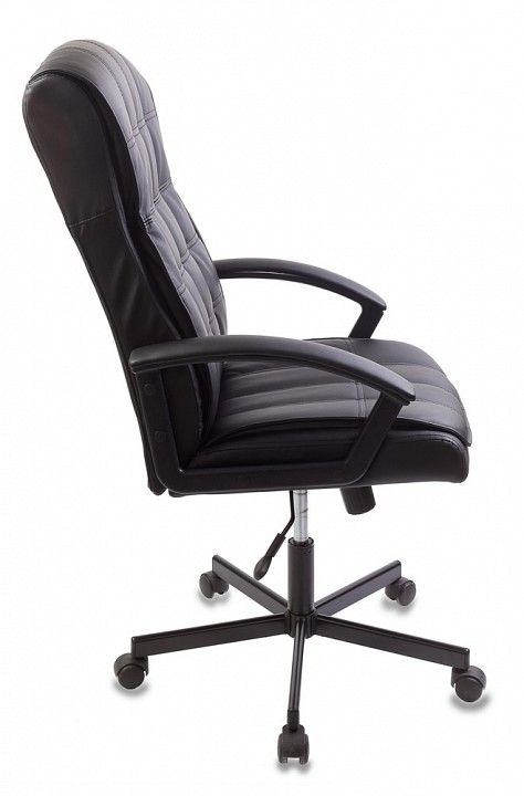 кресло руководителя бюрократ ch-823axsn/black черный искусственная кожа
