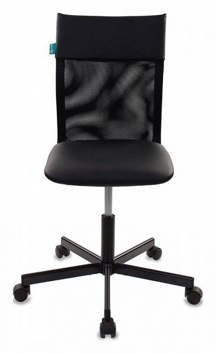 кресло бюрократ ch-1399/black спинка сетка черный искусственная кожа крестовина металл