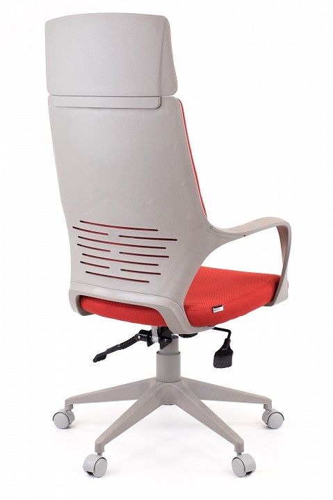 кресло everprof trio grey tm ткань красный