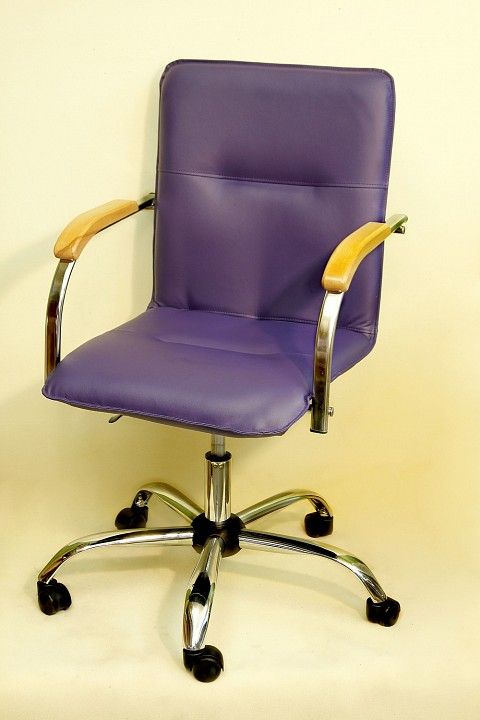 кресло компьютерное  самба-кресло  фиолетовый