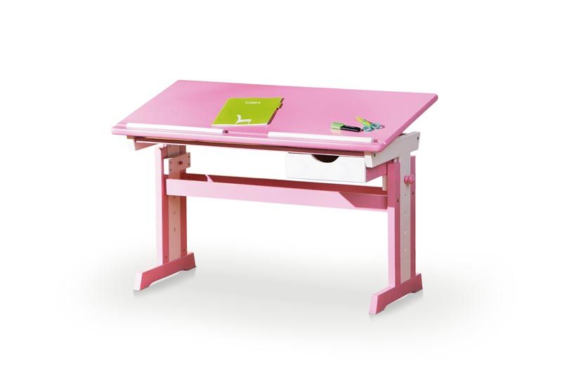 cecilia, письменный стол, halmar, розовый