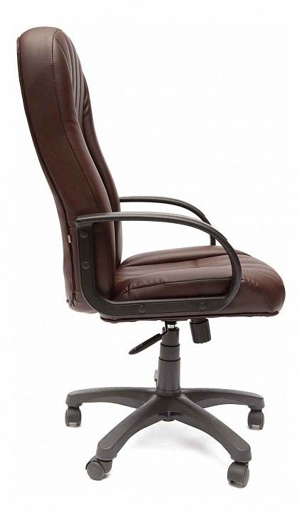 компьютерное кресло ch833 кож/зам, коричневый, 36-36